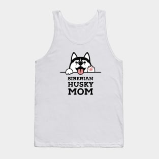 Siberian Husky Mom, Husky mask, Husky gift, Husky mom, Husky owner gift, Husky lover gift,  Husky funny, Siberian husky owner gifts Tank Top